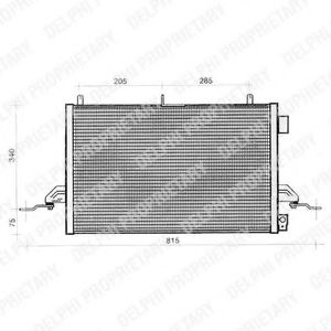 TSP0225276 Condensator, climatizare DELPHI 