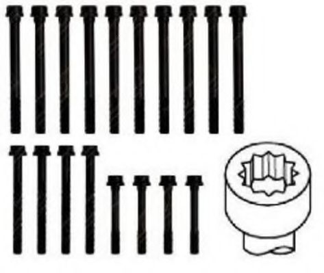 HBS108 Set surub, chiulasa PAYEN 