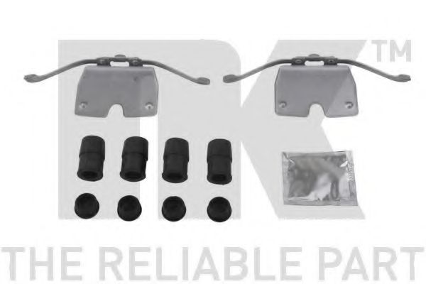 79151879 Set accesorii, placute frana NK 