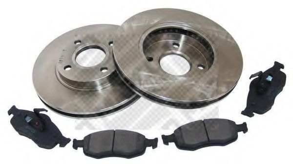 47657 Set frana, frana disc MAPCO 
