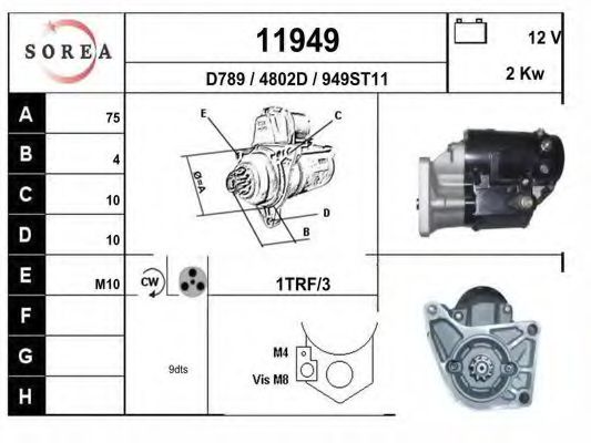 11949 starter EAI 
