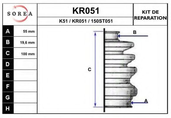 KR051 Ansamblu burduf, articulatie planetara EAI 