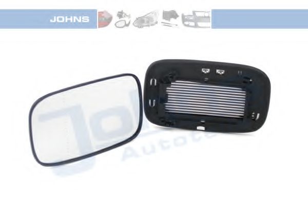 90 07 37-81 Sticla oglinda, oglinda retrovizoare exterioara JOHNS 