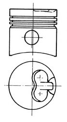 92286700 Piston KOLBENSCHMIDT 