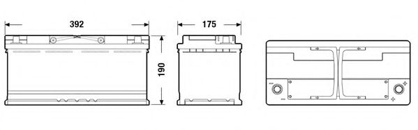 TK1050 Baterie de pornire TUDOR 