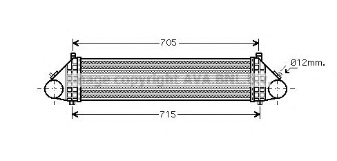Intercooler, compresor