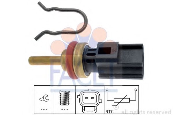 7.3346 senzor,temperatura lichid de racire FACET 