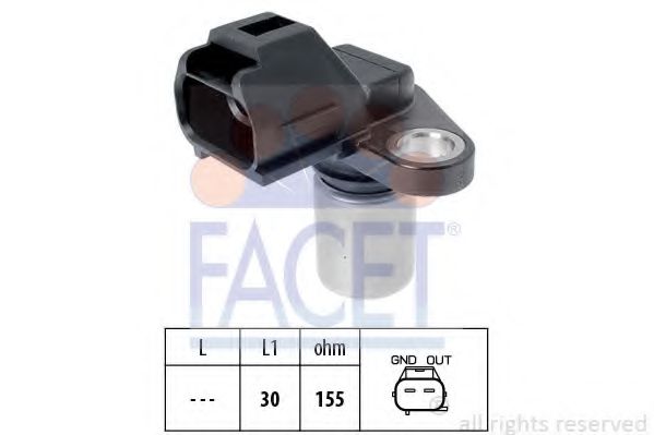 9.0263 Senzor impulsuri, arbore cotit FACET 