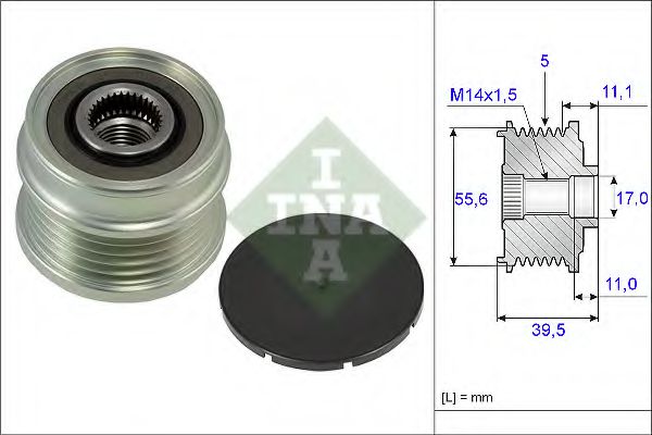 Sistem roata libera, generator