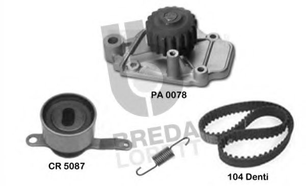 Set pompa apa + curea dintata