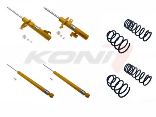 1140-2081 Set suspensie, arcuri elicoidale / amortizoare KONI 