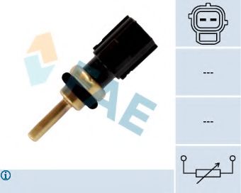 33835 senzor,temperatura lichid de racire FAE 