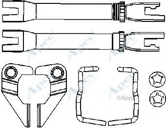 ADB3027 Reglaj parghie, sistem franare APEC braking 