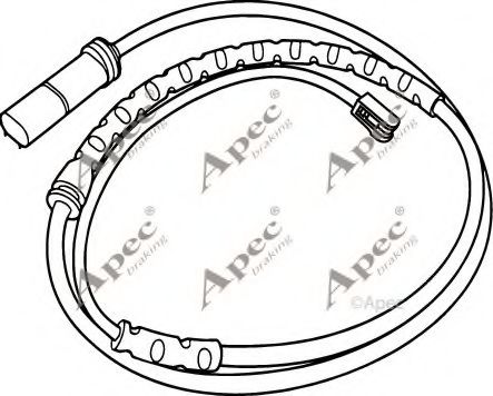 WIR5256 Indicator uzura, placute frana APEC braking 