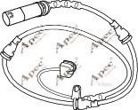 WIR5265 Indicator uzura, placute frana APEC braking 