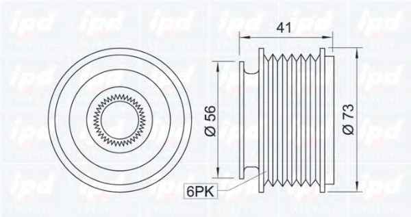 Sistem roata libera, generator 2