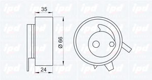 rola intinzator,curea distributie 2