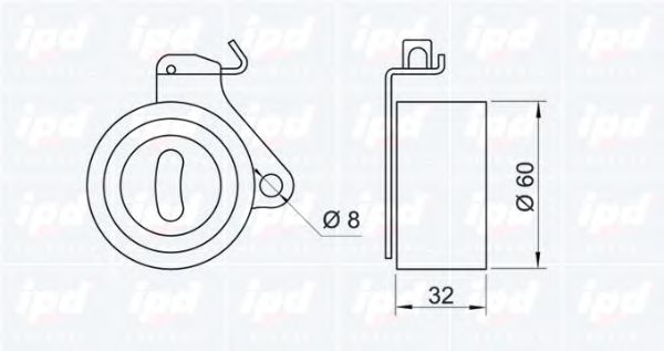 rola intinzator,curea distributie 2