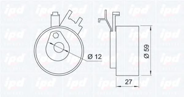 rola intinzator,curea distributie 2