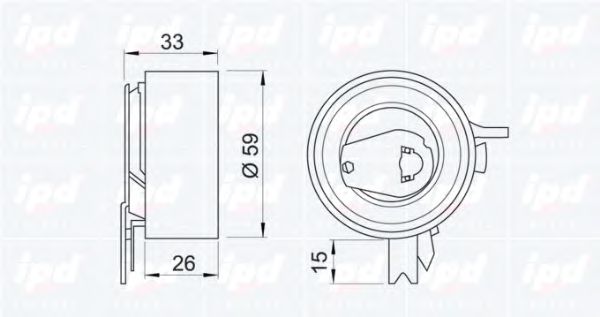 rola intinzator,curea distributie 2