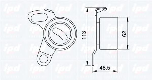 rola intinzator,curea distributie 2