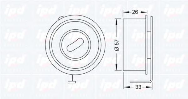rola intinzator,curea distributie 2