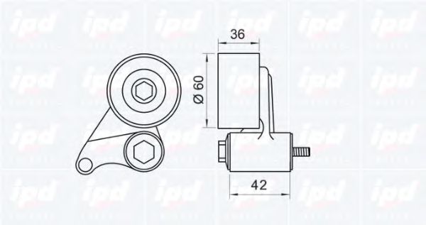 rola intinzator,curea distributie 2