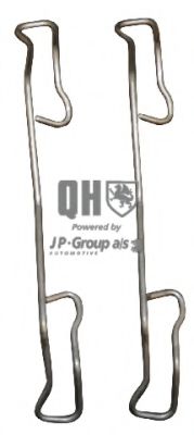 1563650119 Set accesorii, placute frana JP GROUP 