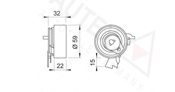 rola intinzator,curea distributie 2