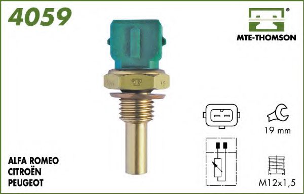 4059 senzor,temperatura lichid de racire MTE-THOMSON 
