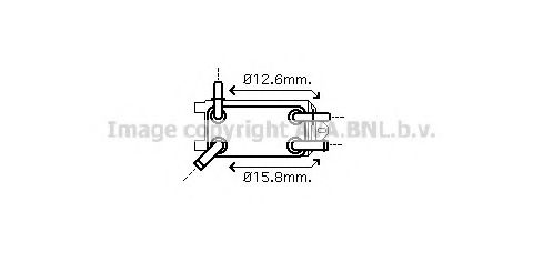 VO3135 Radiator racire ulei, cutie de viteze automata PRASCO 