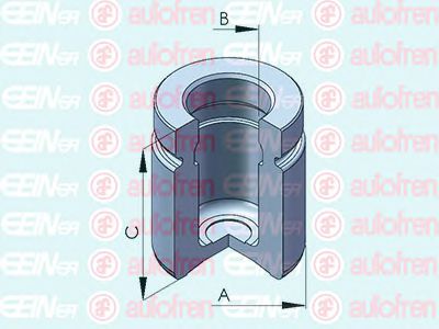 D025124 Piston, etrier frana AUTOFREN SEINSA 