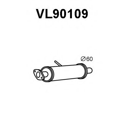 VL90109 Toba esapament primara VENEPORTE 