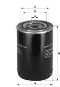 XH495 Filtru ulei UNIFLUX FILTERS 