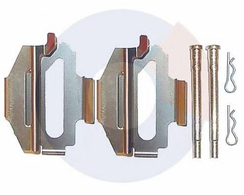 Set accesorii, placute frana