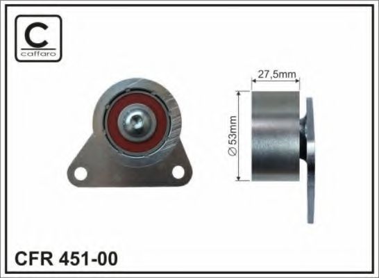 451-00 Mecanism tensionare, curea distributie CAFFARO 