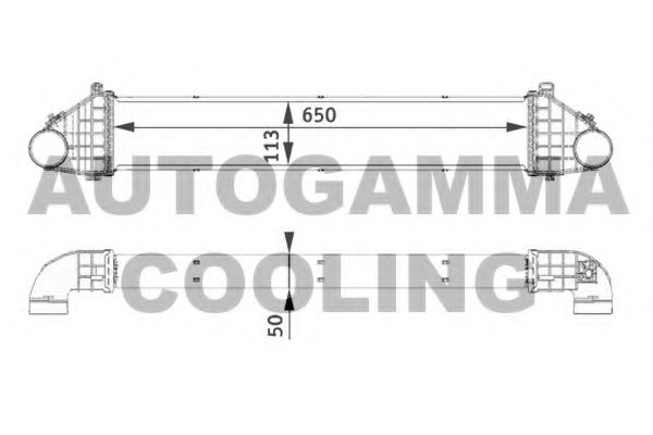 Intercooler, compresor