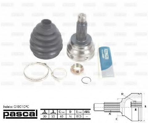 G1B010PC Set articulatie, planetara PASCAL 