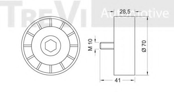 rola intinzator,curea transmisie 2