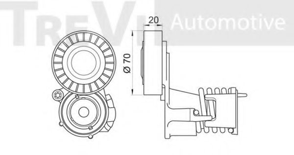 Intinzator curea, curea distributie 2