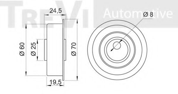 rola intinzator,curea distributie 2