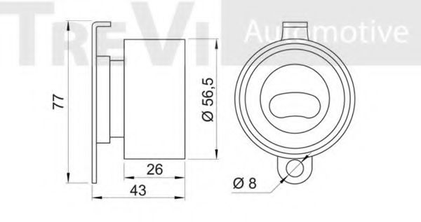 rola intinzator,curea distributie 2