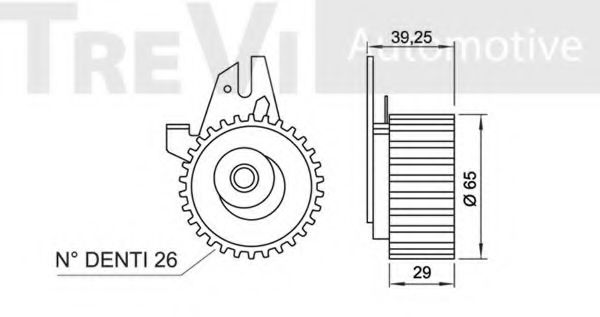 rola intinzator,curea distributie 2