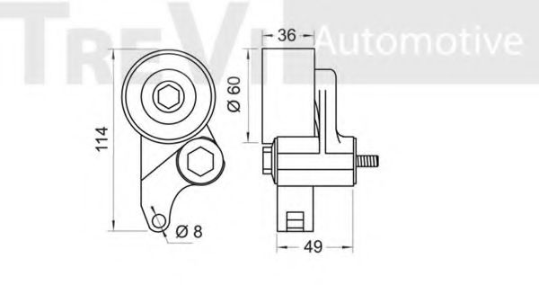 rola intinzator,curea distributie 2