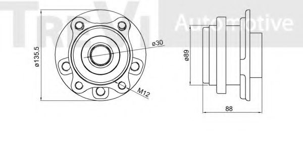 Set rulment roata 2