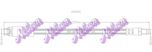 H4343 Furtun frana BROVEX-NELSON 