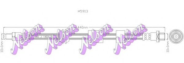 H5913 Furtun frana BROVEX-NELSON 