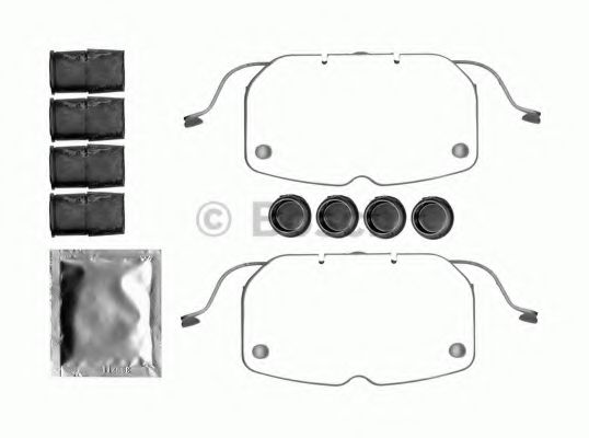 1 987 474 740 Set accesorii, placute frana BOSCH 