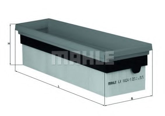 LX 1824/1 Filtru aer KNECHT 