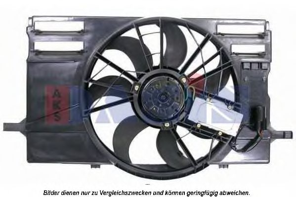 228043N Ventilator, radiator AKS DASIS 